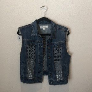 Denim vest